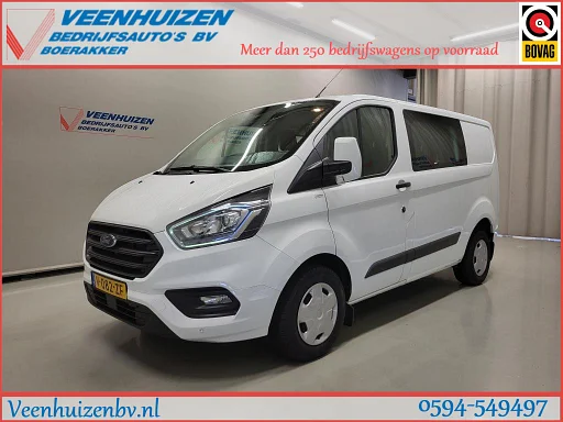 Ford Transit Custom 2.0TDCI Dubbele Cabine Euro 6!