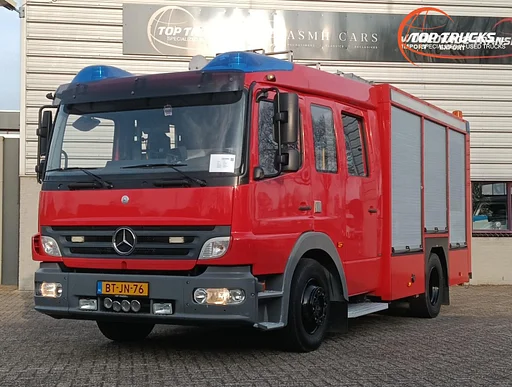 Mercedes-Benz ATEGO 1426 F 2.000 ltr watertank, 100ltr Schuim -Ziegler -Compleet met straalpijp, monitor -Tankautospuit