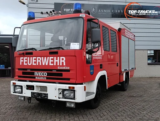 Iveco EUROCARGO 75 E 14 Eurofire 600 ltr - Feuerwehr, Fire truck, Brandweer - Crewcab, Doppelcabine