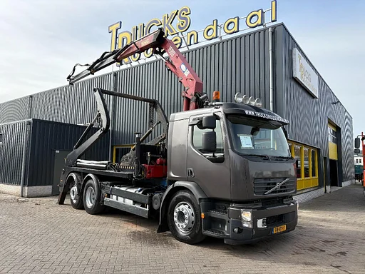 Volvo FE 330 + HMF 1680 K2 + portal + euro 5 + 6x2