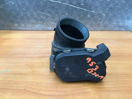 Gasklephuis N53B30A BMW E93 7556118001