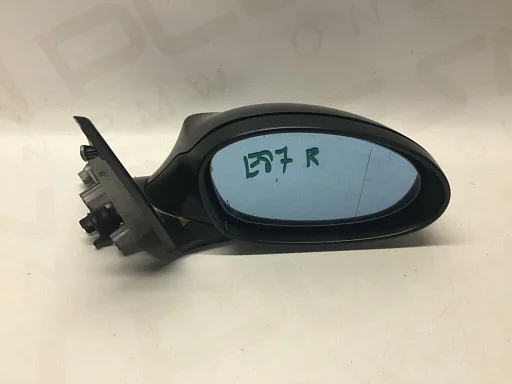 Buitenspiegel rechts blauw BMW E87 53018