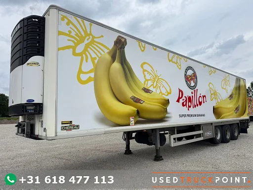 Chereau 3-Asser / Carrier 1300 / Lift Axle / BPW / Belgium Truck