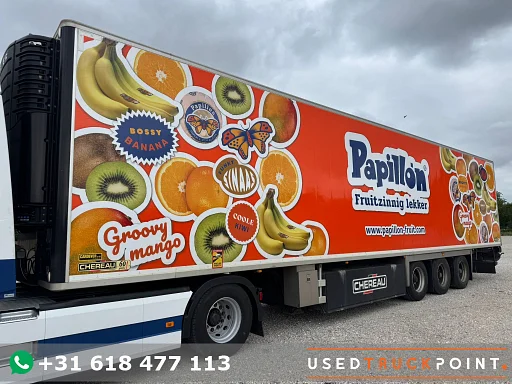 Chereau 3-Asser / Carrier 1300 / Lift Axle / BPW / Belgium Truck
