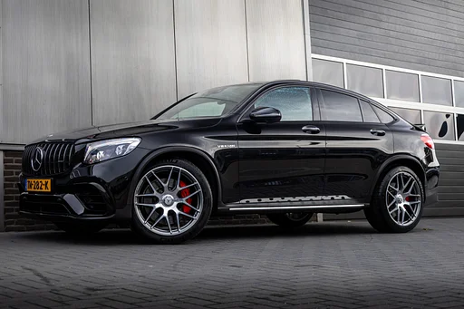 Mercedes-Benz GLC 63 AMG Coupé S 510 pk 4MATIC+ AMG-Sportpakket / Lucht-Vering/ Carbon/ Burmester-Sound/ Pano-Dak/ Head-Up/ 360-Camera/ Keyless/ Night-Pakket/ 21'' LMV