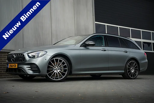 Mercedes-Benz E 450 Estate 368 pk 4MATIC AMG Line / BTW-Auto/ NL-Auto/ Burmester/ Head-Up/ 360-Camera/ Pano-Dak/ Keyless/ Lucht-Vering/ Adap.Cruise/ 20'' LMV