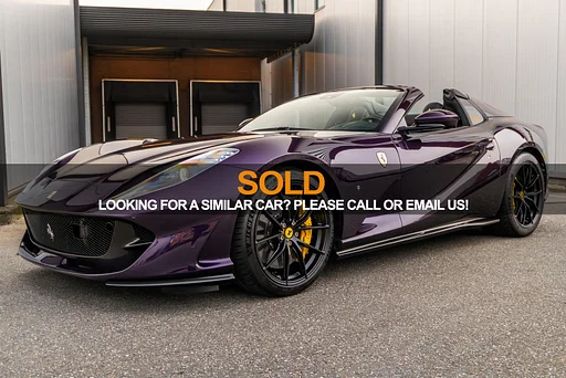 Ferrari 812 GTS - Viola Hong Kong - Full Carbon - Lift - LED