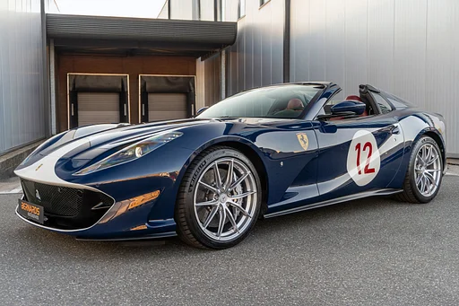 Ferrari 812 GTS - 1 of 1 Blu Askolin - Tailor Made - Duffel Bags - 250 Testa Rossa Homage