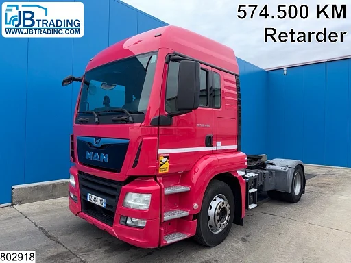 MAN TGS 18 460 EURO 6, Retarder, PTO