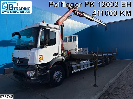 Mercedes-Benz Antos 2535 EURO 6, 6x2, Palfinger