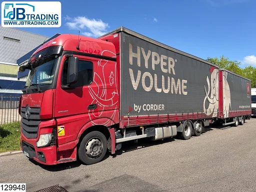 Mercedes-Benz Actros 2548 6x2, EURO 6, Lift roof, Combi