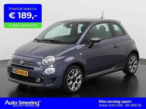 Fiat 500 1.0 Hybrid Sport | Pano tető | Digital Cockpit | Apple/Android Carplay | Parkeersensor | vasárnap Open!