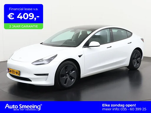 Tesla Model 3 Long Range Dual AWD 75 kWh | SOH 95% | Trekhaak | 360 Camera | Premium Audio | Zondag Open!