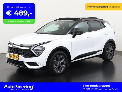 Kia Sportage 1.6 T-GDi Hybrid GT-PlusLine | Panoramadak | Leder | Camera | Zondag Open!