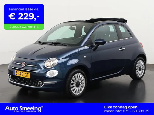Fiat 500C 1.0 Hybrid Dolcevita Finale | Apple/Android Carplay | Zondag Open!