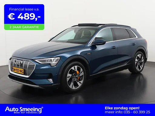 Audi e-tron 55 quattro Advanced S-Line Int. 95 kWh | SOH 92% | Panoramadak | Trekhaak | Zondag Open!