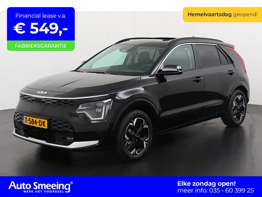 Kia Niro e-Niro DynamicPlusLine 64.8 kWh 3-fase | szyberdach | Leder | Head-up display | Dodehoekdetectie | niedziela Open!