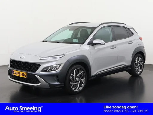 Hyundai Kona 1.6 GDI HEV Premium | Leder | Head-up | camera | Sunday Open!