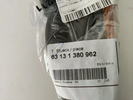 Oranje knipperlicht rechts in de bumper BMW E30  1380962