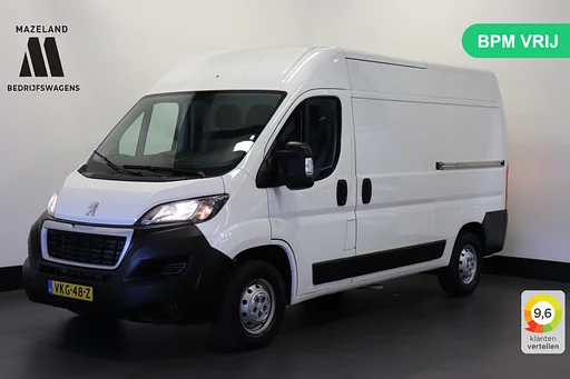Peugeot Boxer 2.2 BlueHDi 120PK 2x Schuifdeur L2H2 EURO 6 - Airco - Navi - Cruise - Camera - € 15.950,-