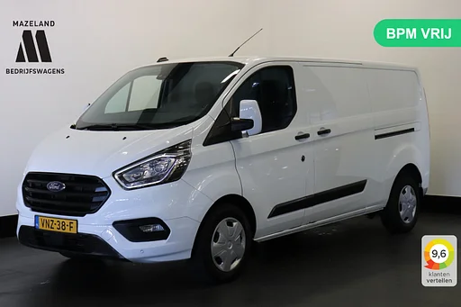 Ford Transit Custom 2.0 TDCI 130PK 2x Schuifdeur L2 - EURO 6 - Airco - Cruise - PDC - €13.950,- Excl.