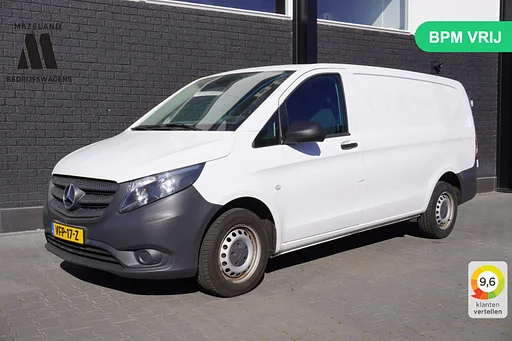 Mercedes-Benz Vito 111 CDI Lang EURO 6 - Airco - Cruise - Trekhaak - € 14.499,- Excl.