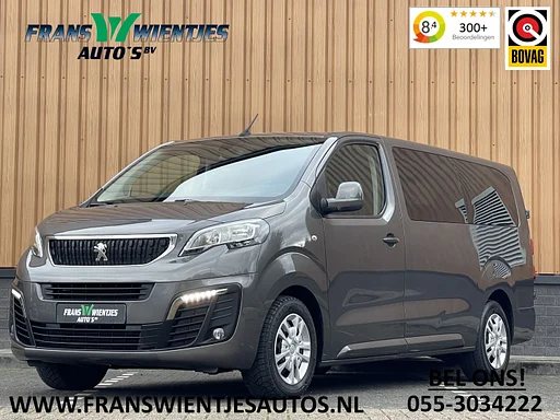 Peugeot Expert 2.0 BlueHDi 150 Business Long Traveller 8P | Marge | Prijs incl. BPM | Cruise Control | Parkeersensoren Achter | Apple Carplay/Android Auto | Navigatie | Airconditioning | Bluetooth |