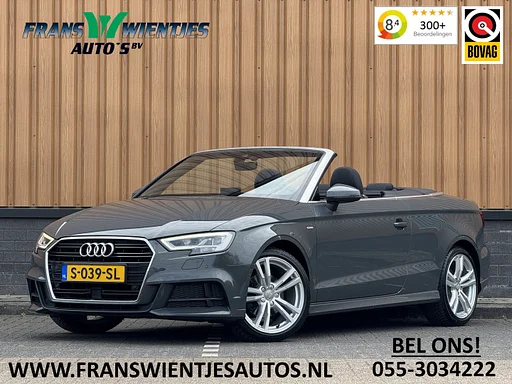 Audi A3 Cabriolet 35 TFSI CoD Design Pro Line Plus | S Line | 150 Pk | Apple Carplay | Android Auto | Nekverwarming | Stuurverwarming | Stoelverwarming | Adaptieve Cruise Control | Lane Assist |
