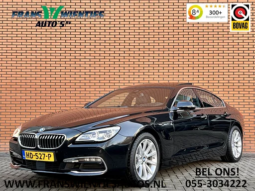BMW 640 Gran Coupé 6-serie 640i High Executive | 320 PK! | Telhado de pano | Leder | Harman/Kardon | Lane Assist |  câmera | Head-Up Display | Softclose | Led |