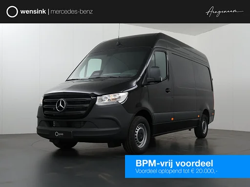 Mercedes-Benz Sprinter 315 CDI | L2 H2 | RWD | Aut. | PRO | BPM VRIJ! |A | ACHTERUITRIJCAMERA | 3500 KG AHW | DODEHOEKASSISTENT | AIRCO | CRUISE | CARPLAY | ANDROID AUTO | METALLIC | 3-ZITS | MBUX SYSTEEM GROOT