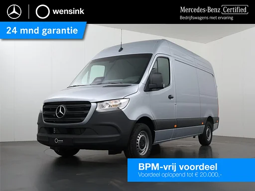 Mercedes-Benz Sprinter 315 CDI | L2 H2 | RWD | Aut. | PRO | BPM VRIJ! | AIRCO | CRUISE | 3500 KG AHW | CARPLAY | ANDROID AUTO | DODEHOEKASSISTENT | METALLIC | SPOORASSISTENT | MULTIFUNCTIONEELSTUURWIEL