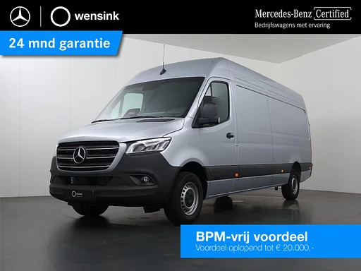Mercedes-Benz Sprinter 319 CDI L3 H2 RWD PRO | High-performance LED-koplampen | Achterdeuren 270° | 3500 KG Trekgewicht | Klasse 3 Alarm |