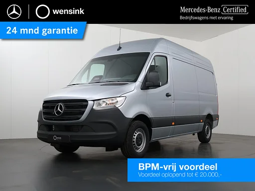 Mercedes-Benz Sprinter 315 CDI | L2 H2 | RWD | Aut. | PRO | BPM VRIJ! | ACHTERUITRIJCAMERA | 3500 KG AHW | DODEHOEKASSISTENT | AIRCO | CRUISE | CARPLAY | ANDROID AUTO | METALLIC | 3-ZITS | MBUX SYSTEEM GROOT