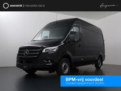 Mercedes-Benz Sprinter 319 L2H2 RWD SELECT | Navigatie | Spiegelpakket | Klasse 3 Alarm | Verwarmde en Geveerde Comfort Chauffeursstoel en Verwarmde Comfort Bijrijdersstoel |  LED koplampen | Parkeerpakket Met Camera | | BPM VRIJ | Distronic | Winterpakket | Leer | Certified