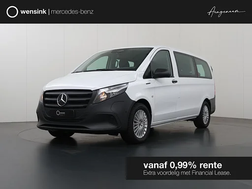Mercedes-Benz eVito Tourer 129 L2 PRO 90kWh | Snelladen 110 KWh | Navigatie | Parkeerpakket | Comfortbestuurdersstoel  |Dodehoekassistent | 8 Zitplaatsen |