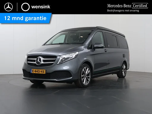 Mercedes-Benz V-klasse Marco Polo | 220 D | AUT. | CAMPER | MARGE | 4-ZITS | COMFORT VERING | EXTRA ACCU | DISTRONIC PLUS | PARKEERCAMERA | STOELVERWARMING | CLIMATE CONTROL | STANDKACHEL | TREKHAAK | ORIGINEEL MB MARCO POLO | CERTIFIED
