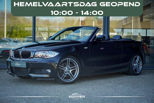 BMW 125 1-serie Cabrio 125i High Executive / M-Sport / Leder / Apple Carplay / Navi Prof