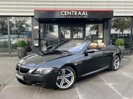 BMW M6 6-serie Cabrio M6|Head-Up|Memory|Keyless|Pdc|Leder|Stoelverwarming|Navi|507PK