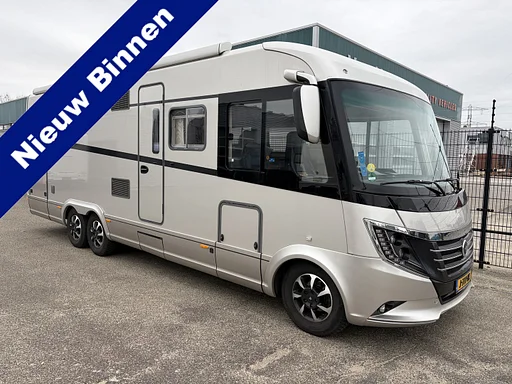 Niesmann + Bischoff ARTO 85LE 3.0 Aut Grijs Levelsysteem Leder Airco
