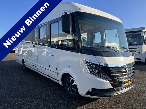 Niesmann + Bischoff ARTO 77E 177pk Aut Leder Lithium Solar Luchtvering v/a geen Hefbed