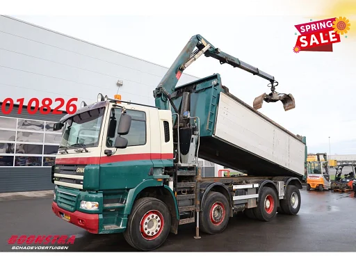 Ginaf X 4241 S 8X4 Kipper HMF 1643 Z2 Kran Euro 5