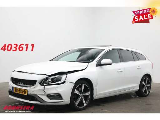 Volvo V60 2.0 T4 Aut. R-Design tetto apribile Leder Navi aria condizionata Cruise macchina fotografica SHZ PDC AHK