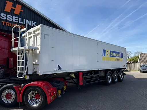 Stas S300CX 55m3 Alcoa Klep/deuren 2 Graanluiken NL Trailer APK/TUV 14-09-2026