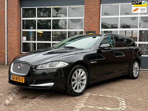 Jaguar XF Sportbrake 2.2D, leder, navi, camera afn trailer coupling Clima, NL auto