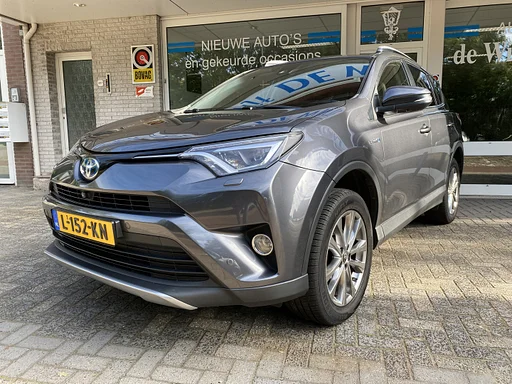 Toyota RAV 4 2.5 Hybrid AWD Executive Navi Fullmap/Achteruitr.camera/Lederen bekl./Hoogteverstb. verwarmde stoelen con memory/Parkeersens. V+A/Keyless entry+startstop/Elektr. achterkl./Cruisecontr./DodehoekdetectieLed Dagrijverl.