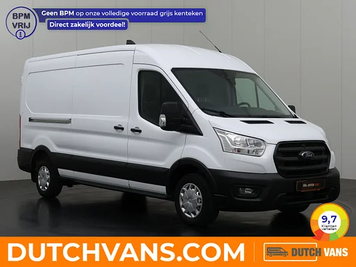 Ford Transit 2.0TDCi 130PK L3H2 | Euro 6 | 2023 | Airco | Cruise | 3-Zits | Betimmering