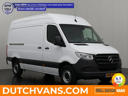 Mercedes-Benz Sprinter L2H2 | Navigatie | Multimedia | Airco | Cruise | Trekhaak | Betimmering | 3-Zits