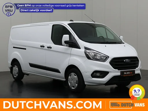 Ford Transit Custom 2.0TDCi 130PK Lang | Multimedia | Camera | Airco | Cruise | 3-Zits