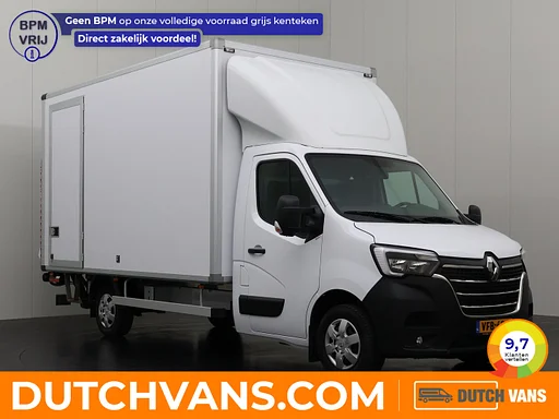 Renault Master 2.3DCi 165PK Bakwagen+Laadklep+Trekhaak | Nieuwstaat !! | Navigatie | 3-Zits | Zijdeur | Airco | Cruise