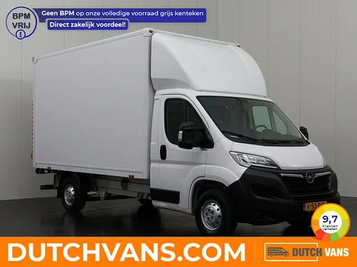 Opel Movano 2.2HDI 140PK Bakwagen+Laadklep | 1046 KG Laden | Airco | Cruise | Camera | 3-Zits | Dakspoiler